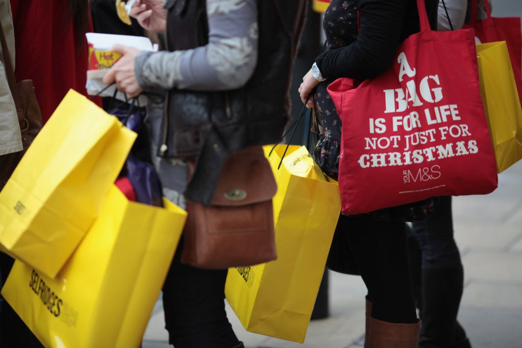 Christmas Splurge As High Street Takes Estimated £120 Million In Two Days