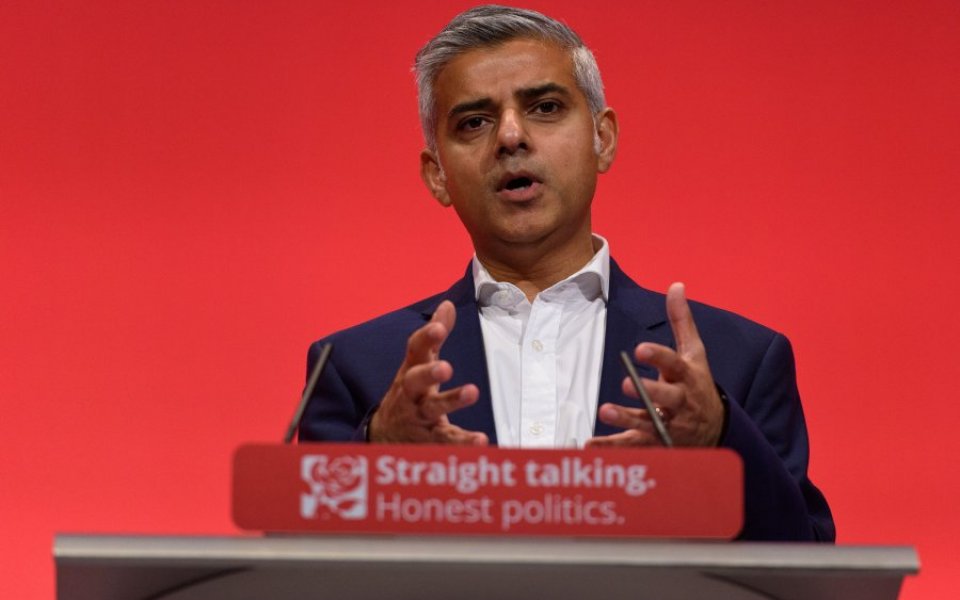 London Mayoral Election 2016 Labour Candidate Sadiq Khan And