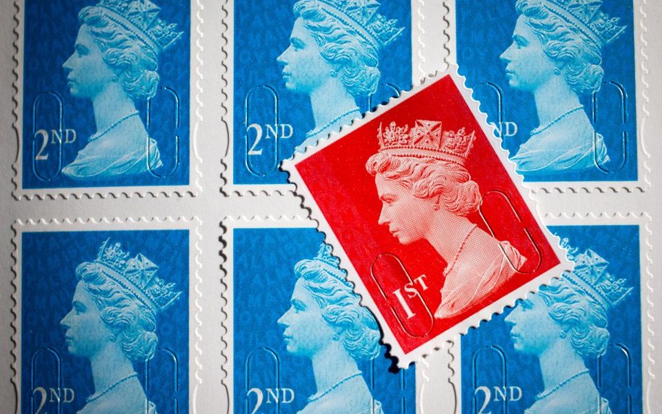 Royal Mail increases price of first and secondclass stamps by 2p each
