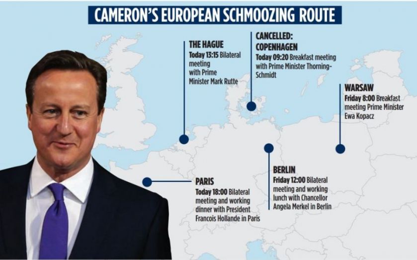 Eu Referendum Details Emerge As David Cameron Begins European Tour To