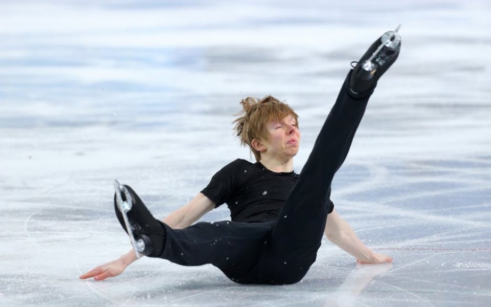 Farting Ice Skater