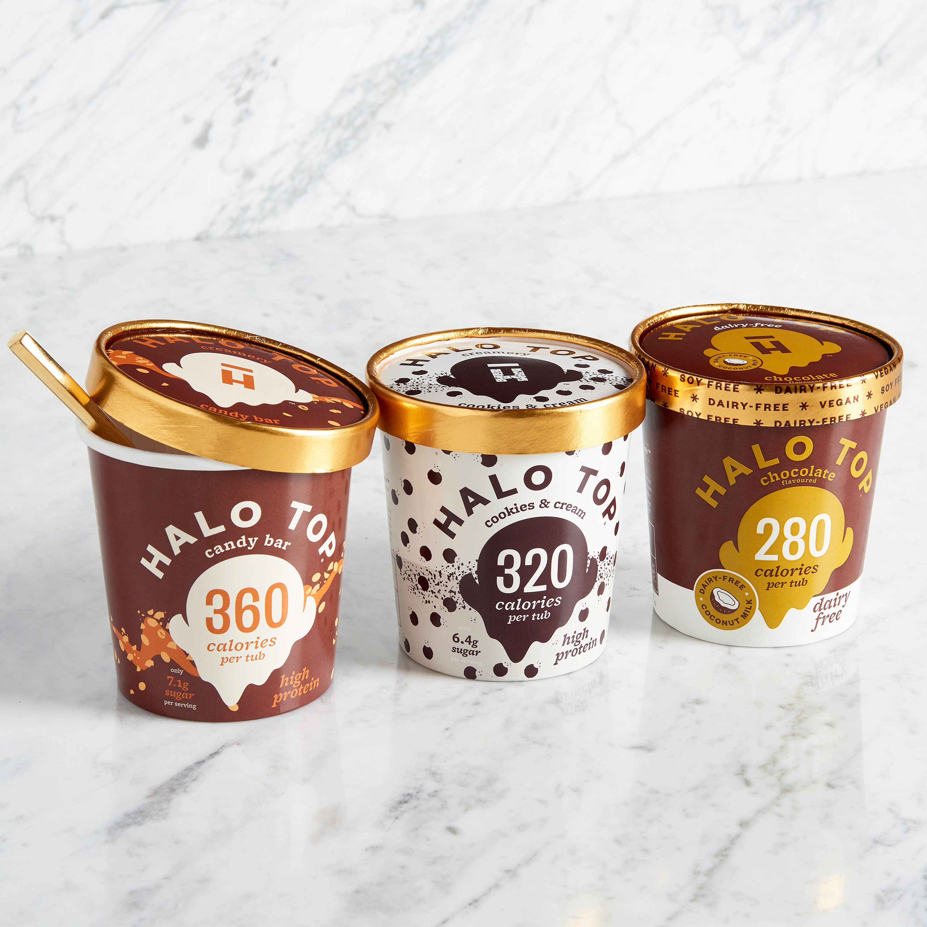 Halo Top Ice Cream Defrosted From The Startup Doldrums To Become A   Ht September New Flavours Trio 1 5c13d0501076b 