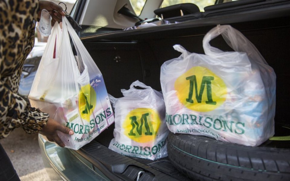 Morrisons's share price soars 10 per cent as supermarket returns to