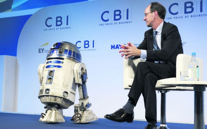 CBI conference 2014 R2D2 upstages political heavies on big day CityAM