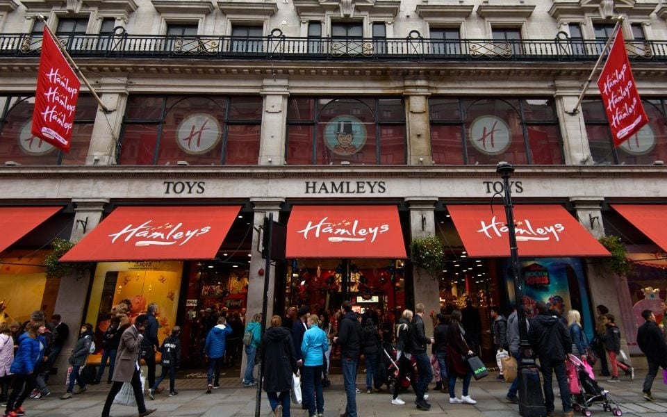 reliance hamleys deal