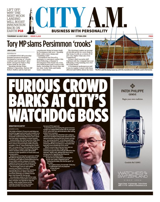 Latest Editions - CityAM : CityAM