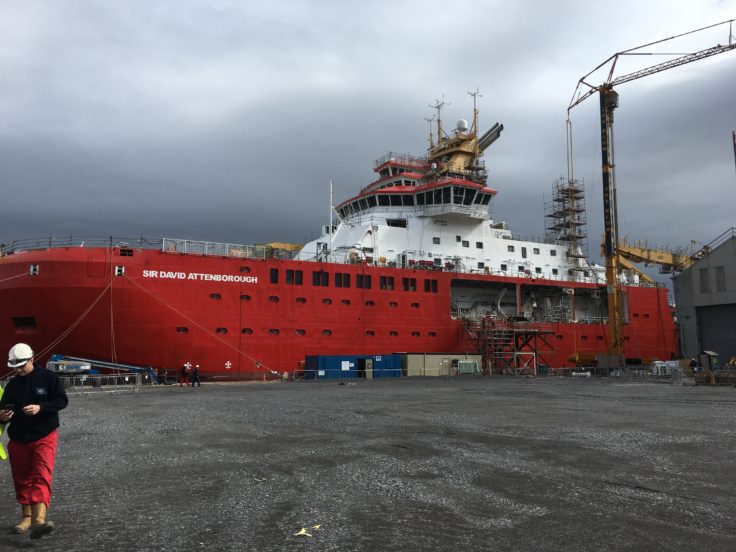 Boaty Mcboatface Antarctic Vessel Officially Named The Rss Sir David Attenborough Cityam Cityam rss sir david attenborough