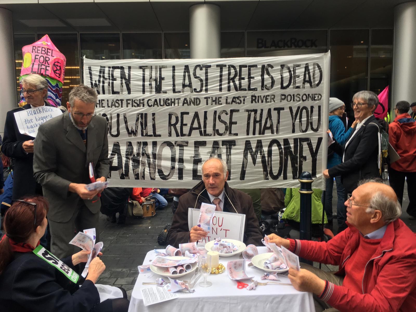 Extinction Rebellion Targets Blackrock In Protest Over ‘climate ...