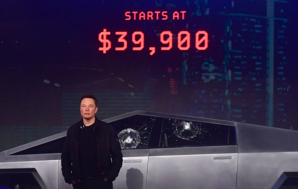 Tesla Ceo Elon Musk Claims His New Cybertruck Already Has