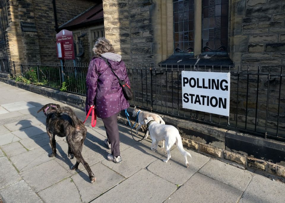 British Voters Go To The Polls In Local Elections