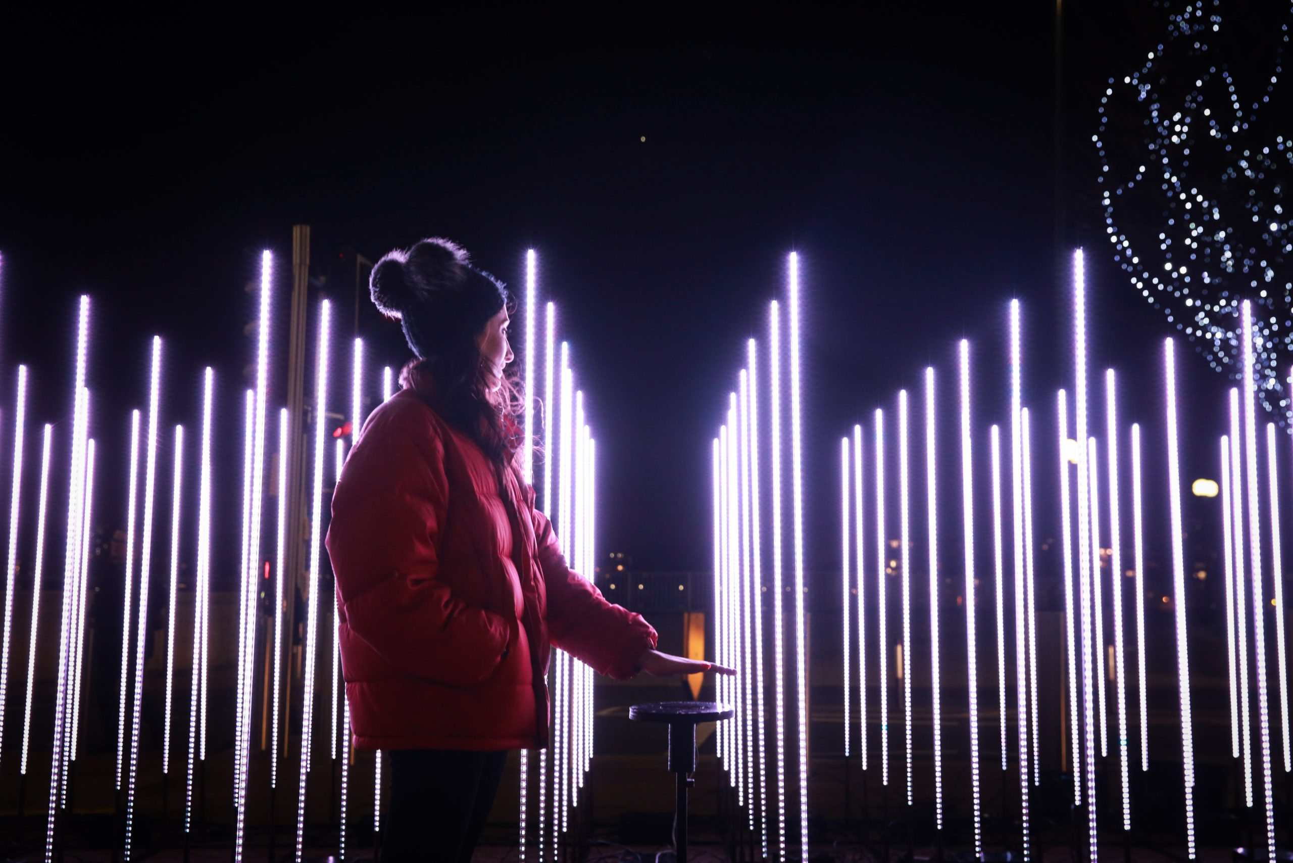 Streets of Canary Wharf taken over by art for Winter Lights festival