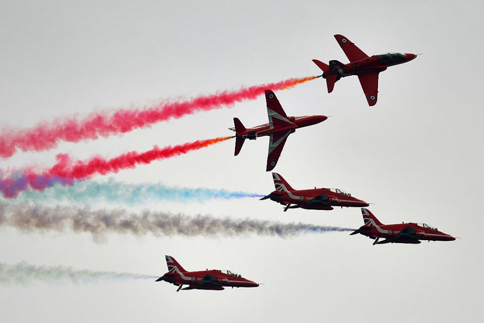 French President Emmanuel Macron To Get Red Arrows Flypast On Uk Visit Cityam Cityam