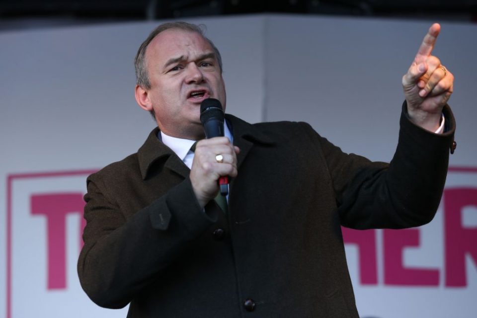 Sir Ed Davey Elected As Leader Of The Liberal Democrats : CityAM