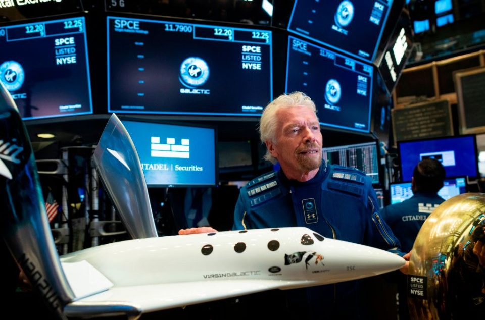 richard branson spaceship