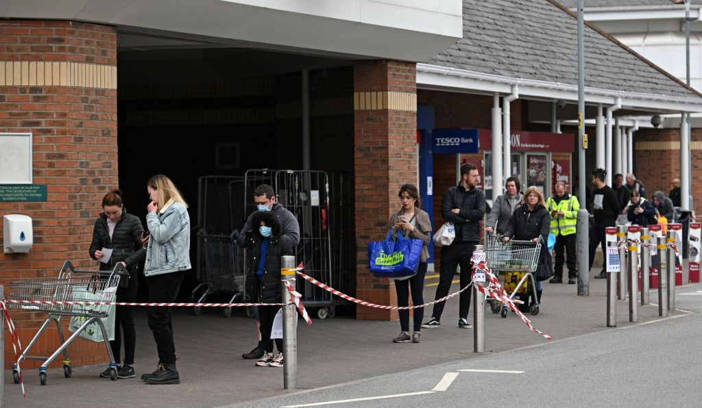 Britain's lockdown drives Tesco's sales and costs higher