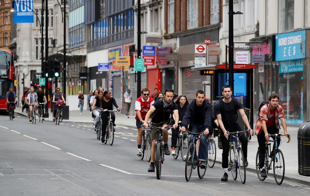 London's new cycle lanes are causing traffic chaos, says transport minister