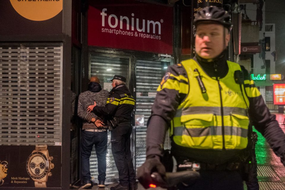 Riots erupt in Netherlands as lockdown protesters rage for ...