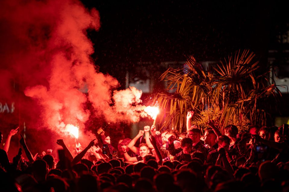 Dozens arrested in Leicester Square following England v ...