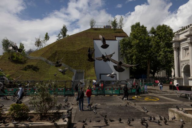 Tough hill to swallow: New £2m Marble Arch Mound widely ...