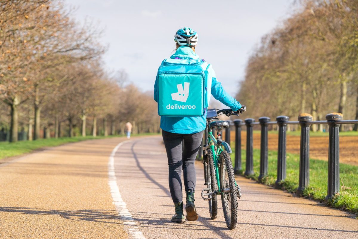 Deliveroo shares hop to two-year high as it aims for upmarket move