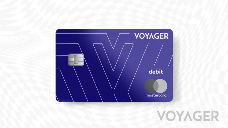 voyager crypto debit card