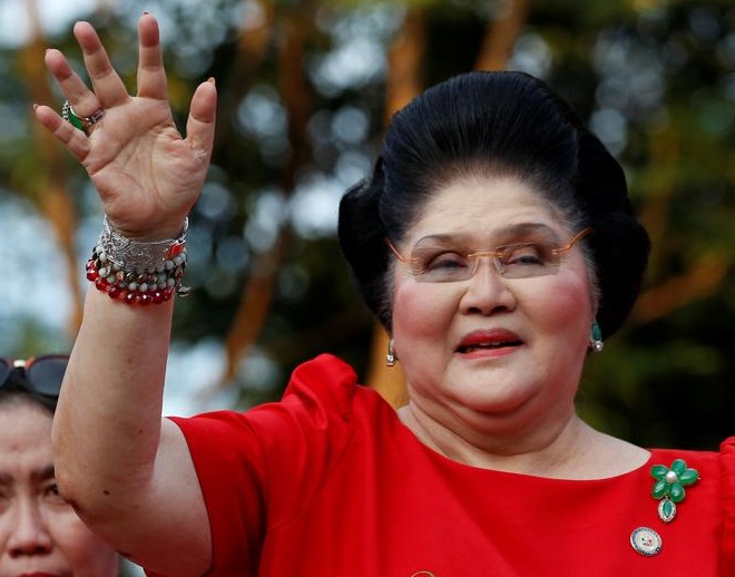 Imelda is back Remarkable comeback for widow of late dictator Marcos