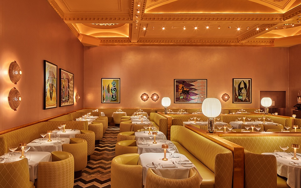 There's a new series of artwork at sketch restaurant in Mayfair