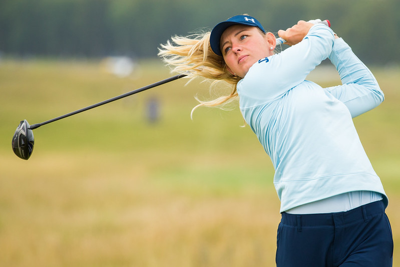 Emily Pedersen on prize money in women's golf and Aramco Team Series