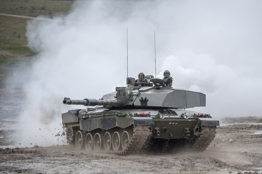 Challenger II Main Battle Tank at Royal Tank Regiment HQ, Tidworth, Wiltshire. Western allies are meeting to discuss further military support for Ukraine amid intense pressure on Germany to authorise the release of its Leopard 2 battle tanks to bolster Kyiv's forces in their fight against Russia. Issue date: Friday January 20, 2023.