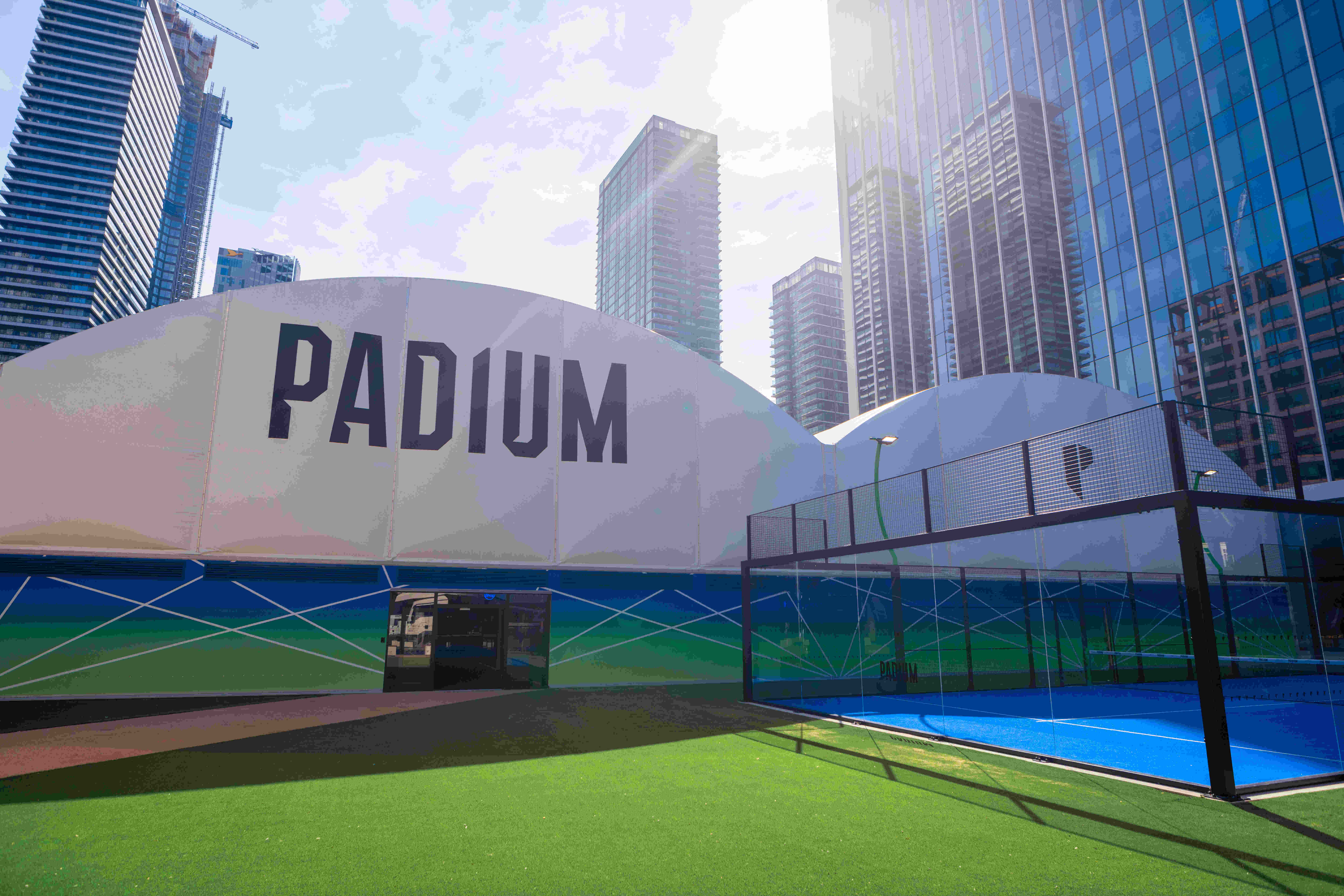 Padel Tennis at Padium - Canary Wharf