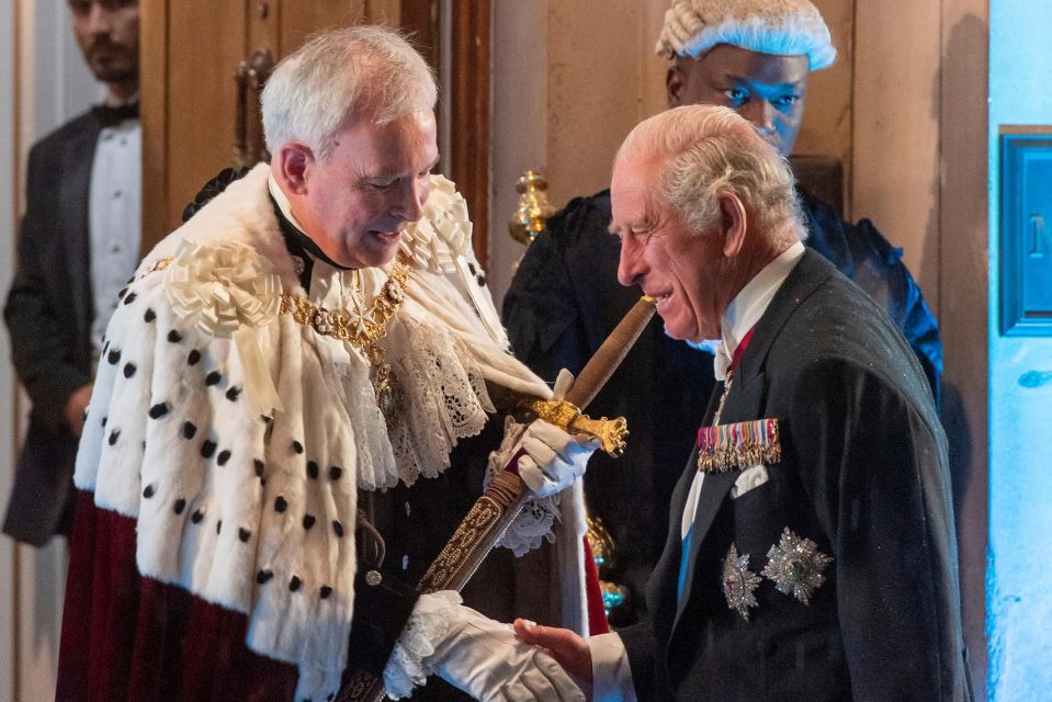 King Charles Participates in Ceremony Dating Back to 1689 to Mark