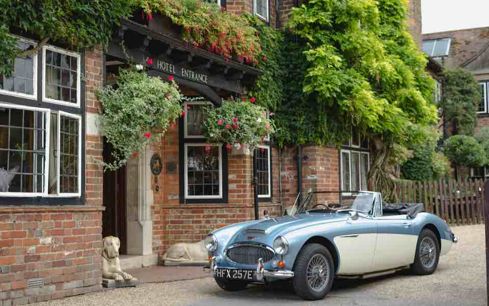 Enjoy a luxury car retreat at the stunning Montagu Arms in the New