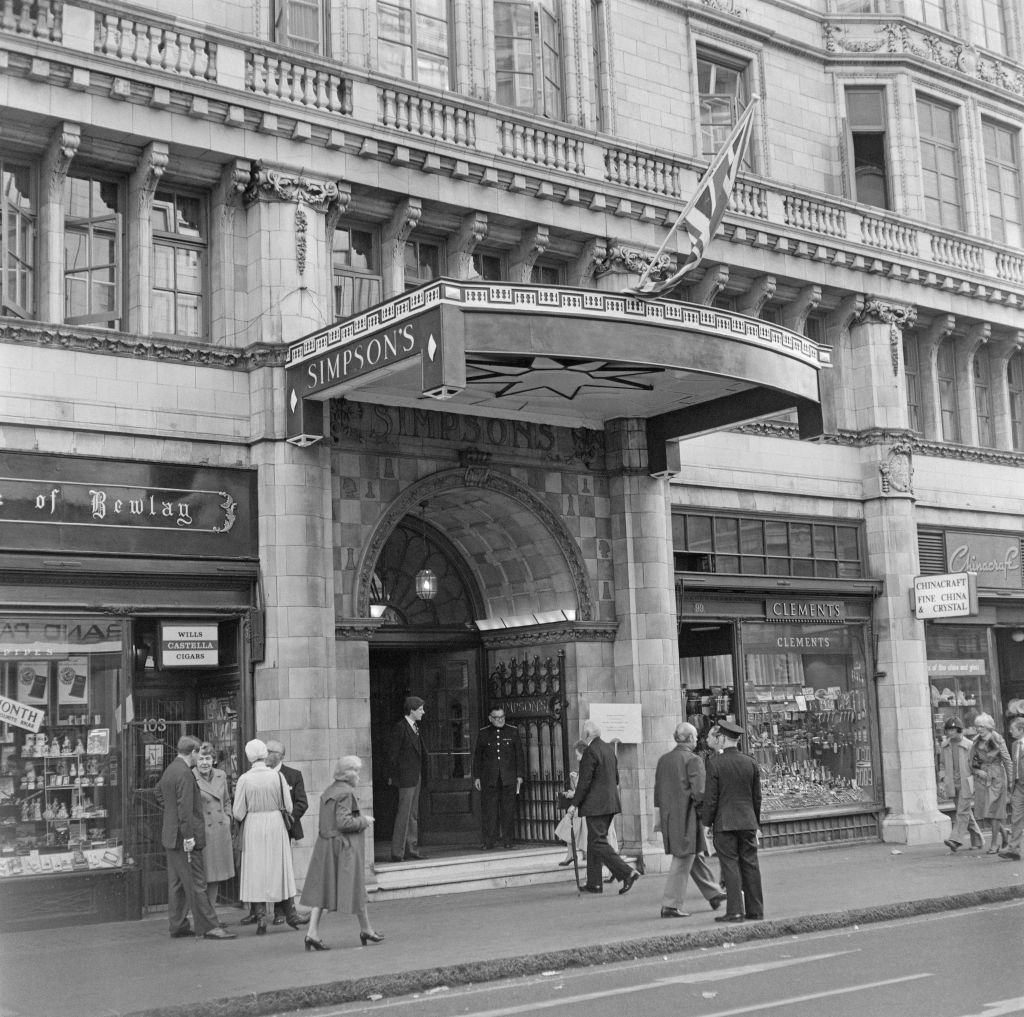 Jeremy King and the Savoy to reopen Simpson s in the Strand