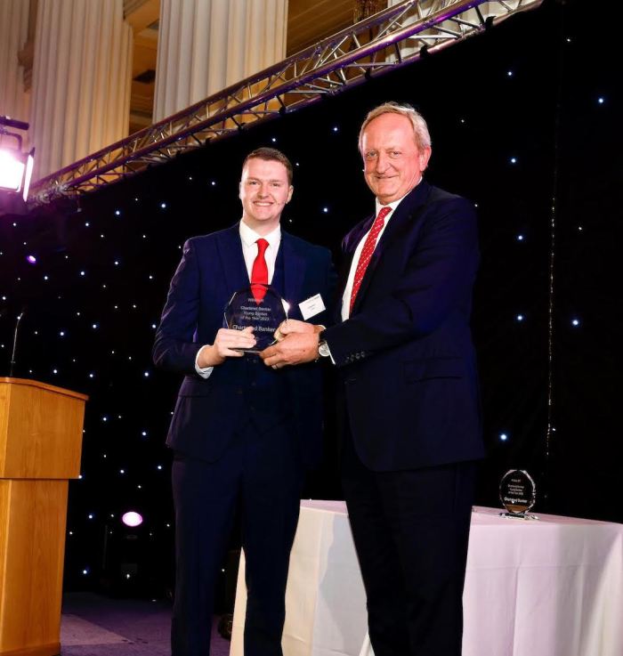 Craig Herd receives Young Banker of the Year Award