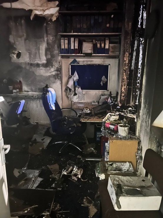 Police in London are investigating a suspected arson attack at the office of Conservative MP Mike Freer.

