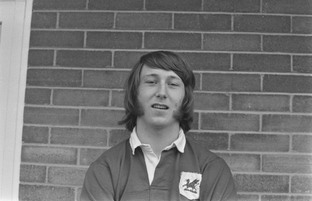 Welsh rugby union player JPR Williams (John Peter Rhys Williams) of the London Welsh RFC, UK, December 1971. (Photo by Evening Standard/Hulton Archive/Getty Images)