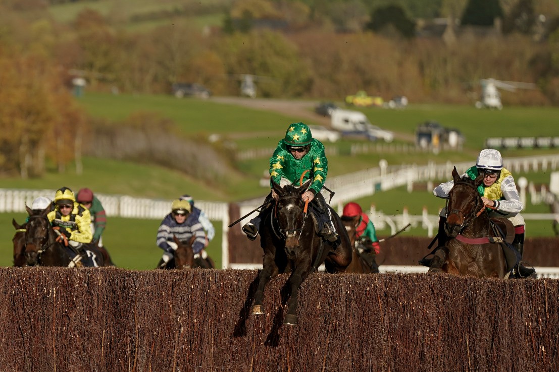 Malina Girl on the way to winning at Cheltenham in November