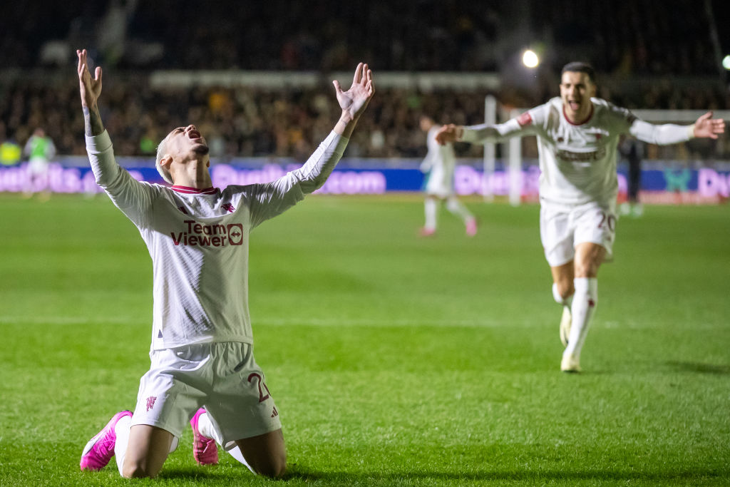 Antony and United saw ended Newport's FA Cup run in the fourth round