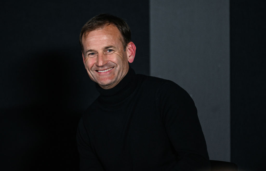 NEWCASTLE UPON TYNE, ENGLAND - NOVEMBER 22:  Newcastle United's Sporting Director Dan Ashworth during the We Are United, Supporters event at St. James Park on November 22, 2023 in Newcastle upon Tyne, England. (Photo by Serena Taylor/Newcastle United via Getty Images)