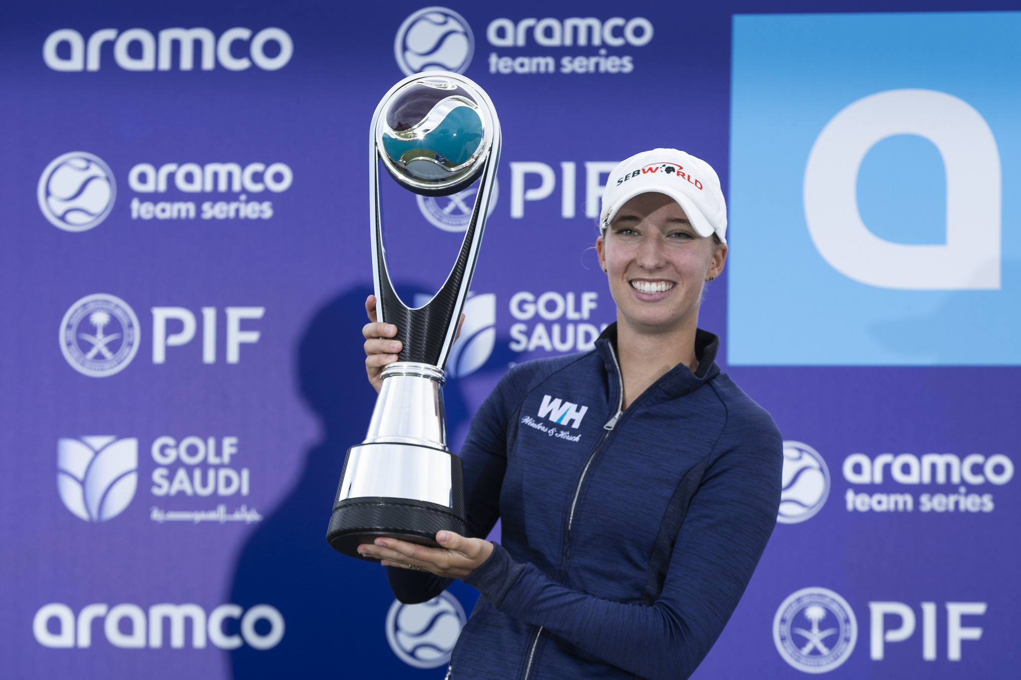 Alexandra Forsterling eyes Solheim Cup debut after Aramco Team Series win