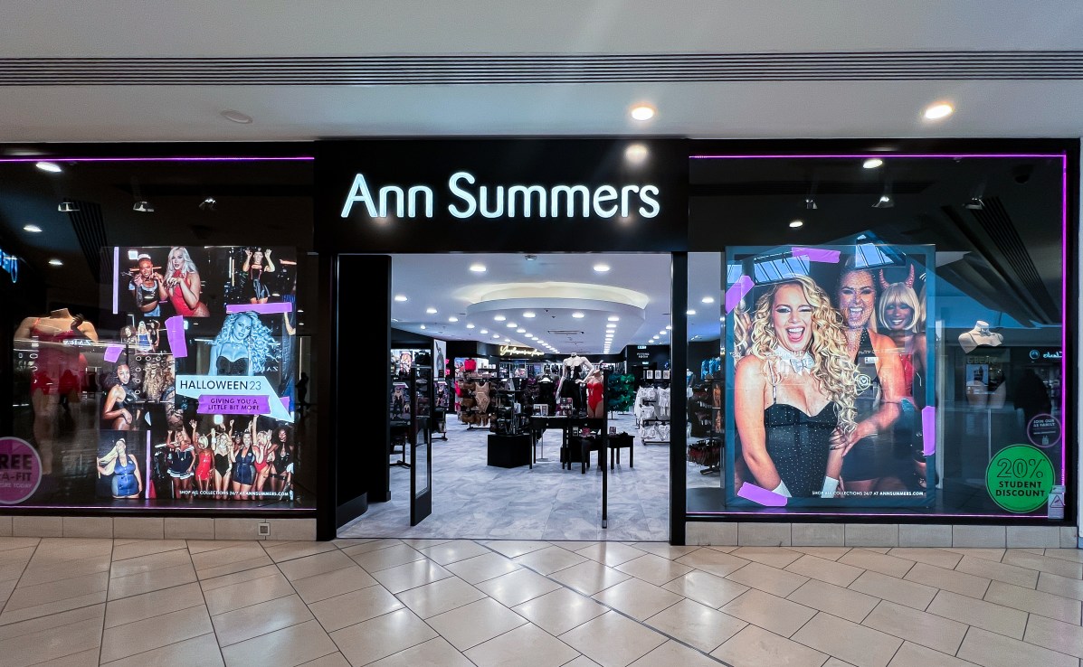 Ann Summers: Rise in ‘role play’ and Halloween outfits helps it turn over £100m