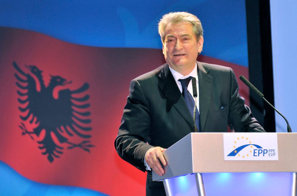 Former PM of Albania 
Sali Berisha is bringing a legal challenge against Home Office over decision to ban him starts
 (Wikipedia/Source	EPP Congress Warsaw.
Author: European People's Party/ photo credit CC BY 2.0 DEED)
