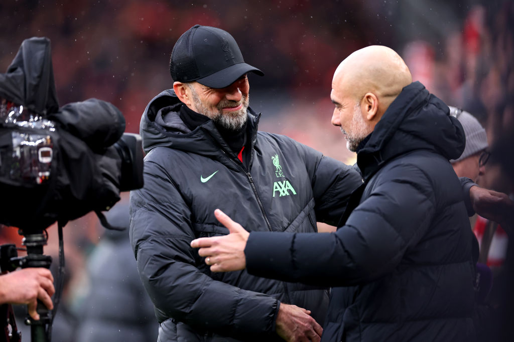 Premier League: Liverpool and Man City draw to leave Arsenal top of table in final direct domestic clash between Pep Guardiola and Jurgen Klopp