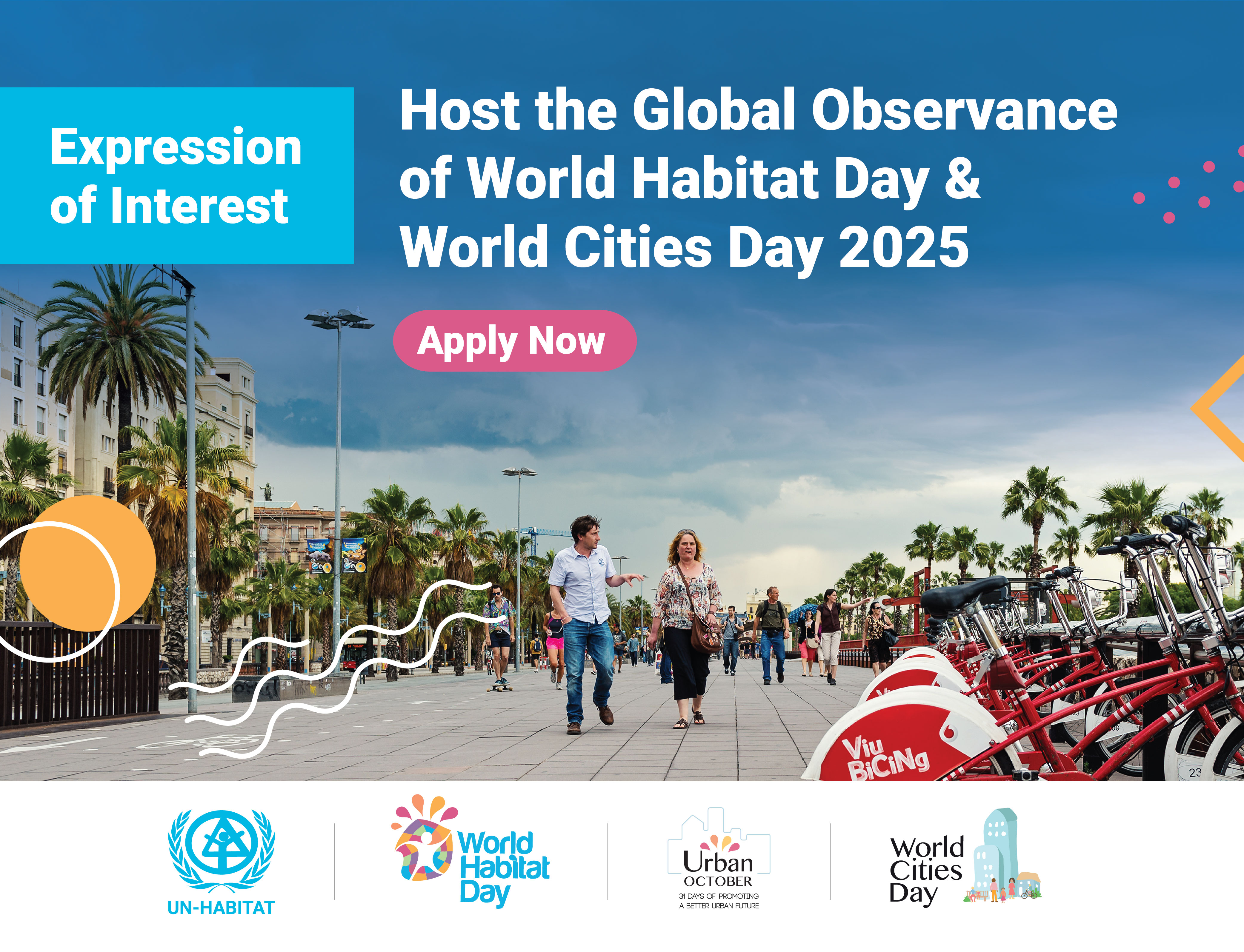 Be the Catalyst. Host World Habitat Day 2025