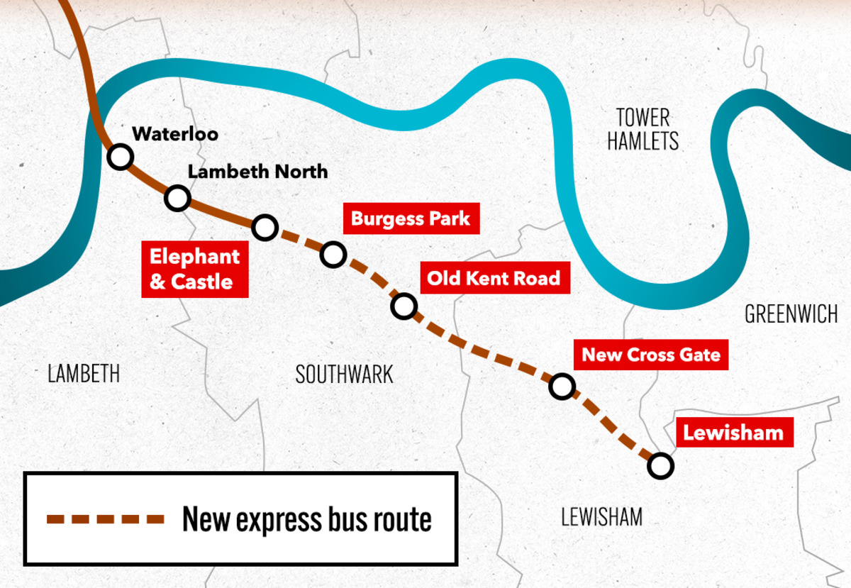 Sadiq Khan plans ‘Bakerloop’ bus route along proposed Bakerloo line ...