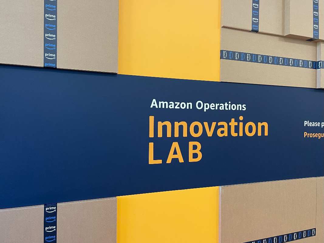 Amazon opens £600m robot lab to speed up deliveries and improve efficiency