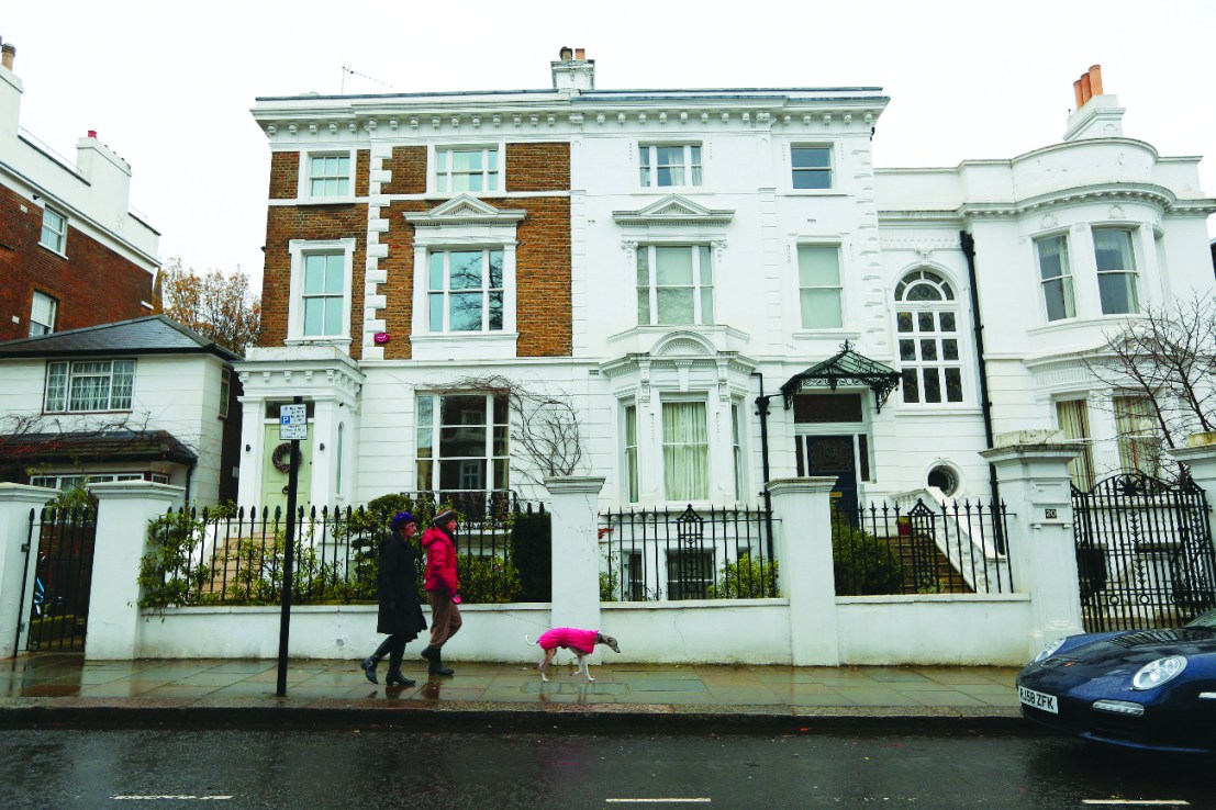 London mansion in Knightsbridge (Photographer: Chris Ratcliffe/Bloomberg via Getty Images)