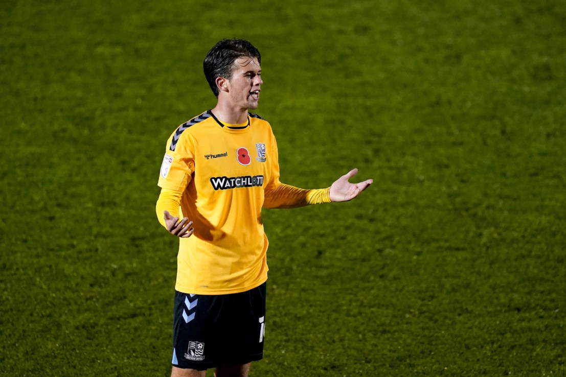 Southend United's Harry Phillips. Photo credit PA Wire/PA Images