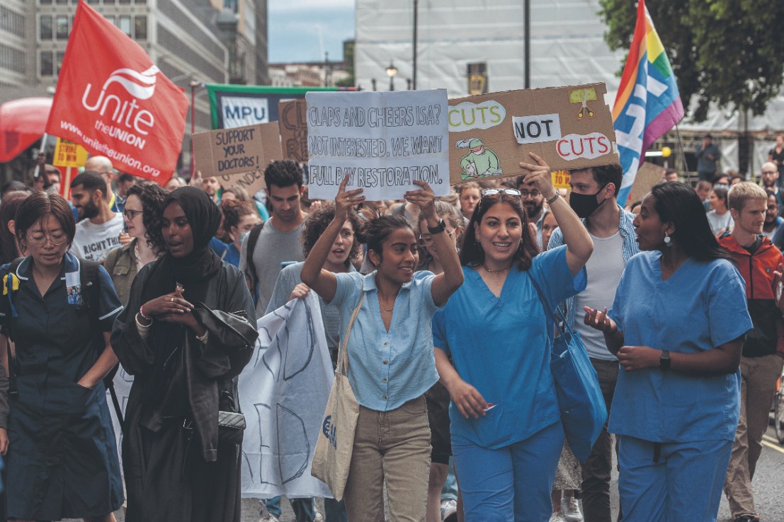 Junior doctors in England will strike over five days from 27 June until 2 July