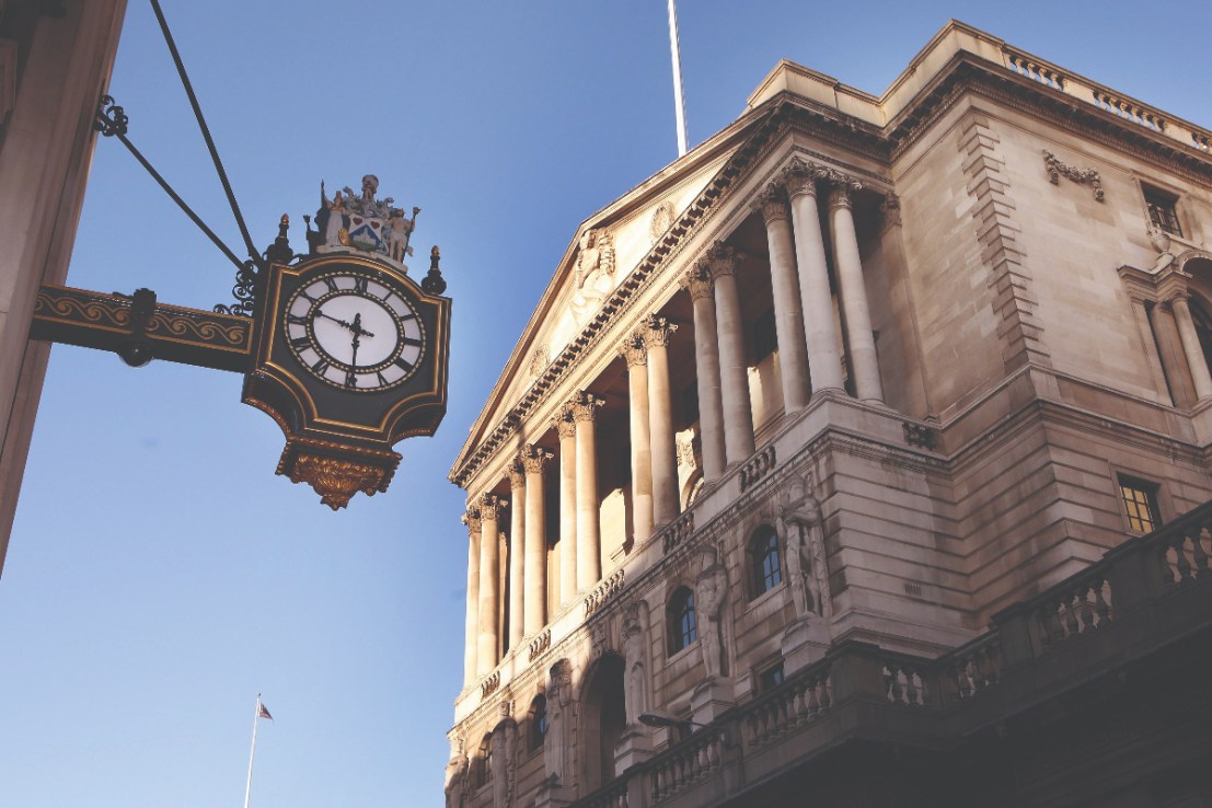 The Bank of England released its financial stability report today. 